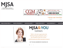 Tablet Screenshot of mjsa.org